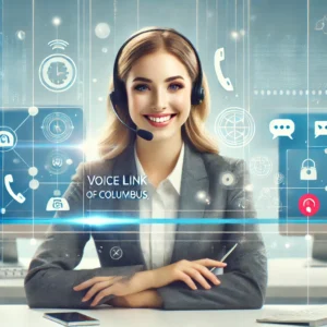 Receptionist in a call center