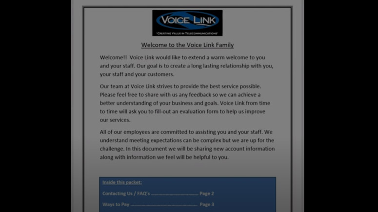 Welcome to Voice Link